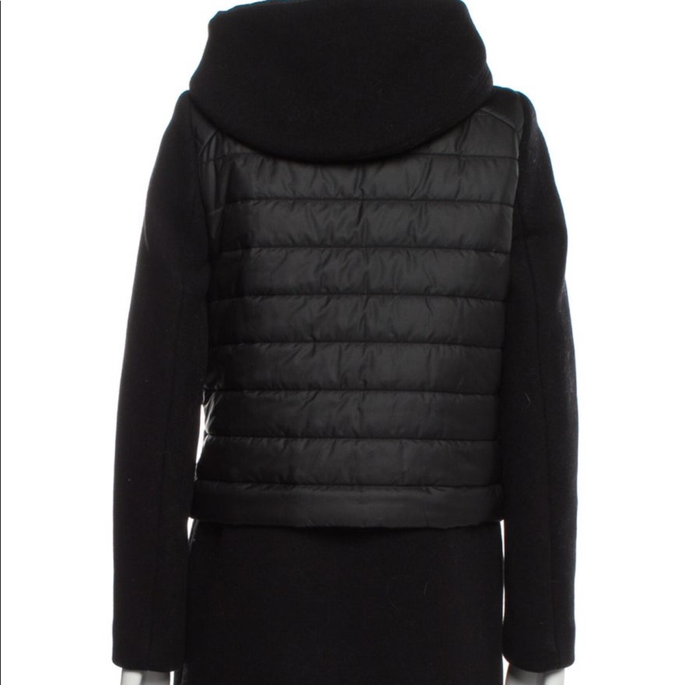 Sandro Wool Puffer Double Zip Down Coat - image 2